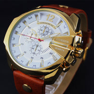 Man/Women Luxury Brand Watch Retro Quartz