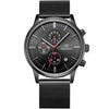 Stainless Steel Sport Watch Men's Wrist Watches Clock Men